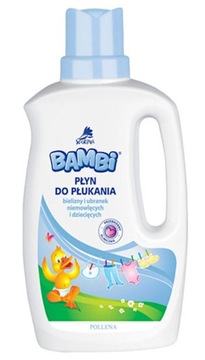 BAMBI Płyn do płukania ubranek dziecięcych 1L