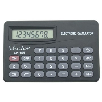 KALKULATOR VECTOR CH-853 5904329496016