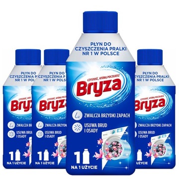 Bryza Płyn do Czyszczenia Pralki ORIGINAL 4 X 250ml