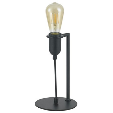 LAMPA STOŁOWA BIURKOWA NOCNA CZARNA LOFT NOWOCZESNA LED