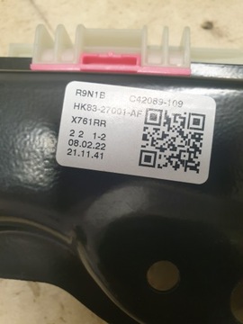 JAGUAR F-PACE ZVEDÁK OKNO LEVÝ ZADNÍ HK8327001AF