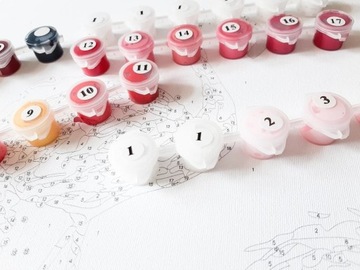 Malowanie po numerach Paint it! safari 40x50 cm