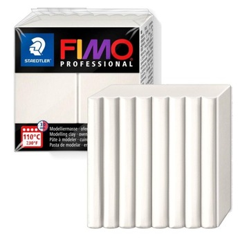 Masa modelina termoutwardzalna FIMO professional 85g procelanowa 8004-03
