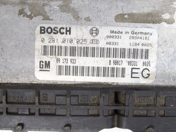 JEDNOTKA MOTORU ECU OPEL FRONTERA B 2.2DTI 98-03