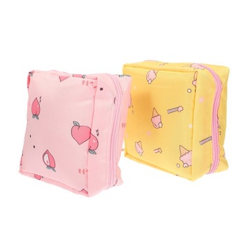 Сумка для хранения гигиенических прокладок. Чехол на молнии.