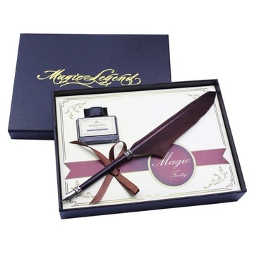 Мини-антикварный европейский стиль, набор перьевых ручек, перо для каллиграфии, перо