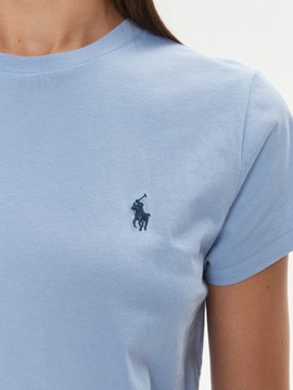 t-shirt damski polo ralph lauren premium koszulka damska zielona małe logo