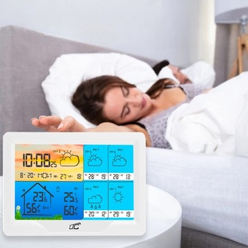 WiFi МЕТЕОСТАНЦИЯ БЕСПРОВОДНОЙ ТЕРМОМЕТР ANDROID iOS ПОГОДА НА 4 ДНЯ