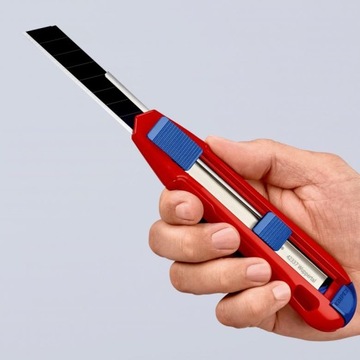 KNIPEX 90 10 165 BK Нож с лезвием CutiX 18 мм