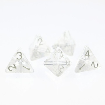 ZESTAW 2 KOSTEK K4 RPG SMOCZE JAJO KOŚĆ CZTEROŚCIENNA