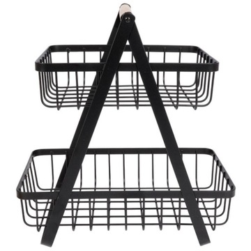 Корзина для фруктов двухъярусная, 2-х ярусная, 27х17,5х29.