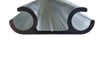 Профильная алюминиевая полоса соединяющая два кедра 7мм 8мм 1 шт. 150см 1,5м