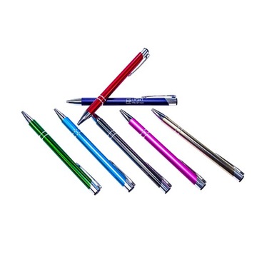 РЕКЛАМНЫЕ РУЧКИ COSMO С ГРАВИРОВКОЙ ЛОГОТИПА 100 ШТ.