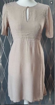 H&M - letnia sukienka - wzorek - 40/10/M/L