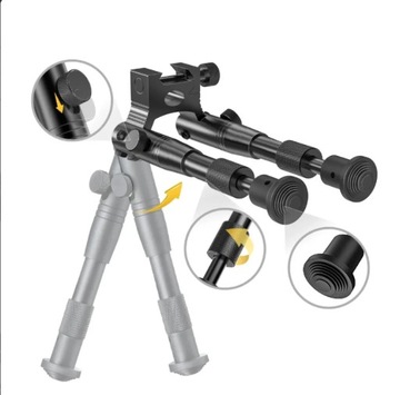 Сошки Универсальные складные сошки WEAVER/PICATINNY GEN1