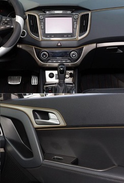 ДЕКОРАТИВНЫЕ ПОЛОСКИ ИНТЕРЬЕР ГИБКАЯ ПОЛОСКА ЗОЛОТАЯ