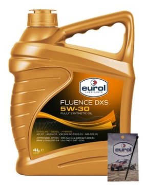 Eurol Fluence DXS 4L 5W-30 VW 505.01 502.00 CF C3