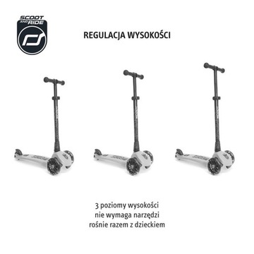 SCOOTANDRIDE Highwaykick 3 Led Scooter 3+ Лимонный