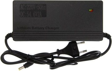 Адаптер питания 54,6 В, 48 В, 2 А, 13S, литий-ионное зарядное устройство для велосипеда