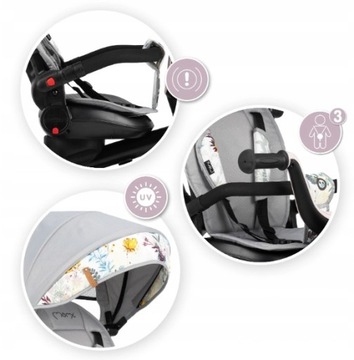 MoMi INVIDIA поворотный трехколесный велосипед 5-в-1