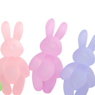 4 шт. 1/12 кукольный домик, мини-фигурки кроликов, аксессуары, игрушка для вечеринки