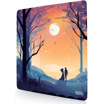 Podložka Pod Myš XXL Romantický Procházkový 50x50 Tilt Dárek Voděodolná
