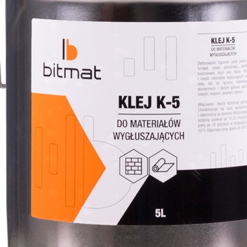 Клей монтажный для шумоизоляционных материалов 5л поролон с кистью