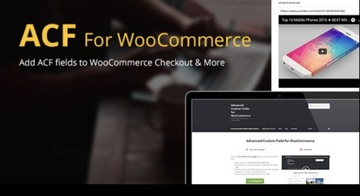 Wtyczka Wordpress / Woocommerce Advanced Custom Fields for WooCommerce