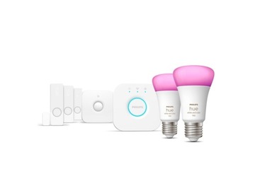 Комплект датчиков Philips Hue Secure WCA E27, мост, датчики