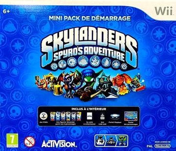 Minipakiet startowy Skyalnders Spyro Adventrue – Nintendo Wii