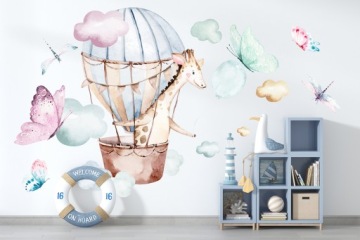 наклейки стикер стены для детей Воздушные шары 200