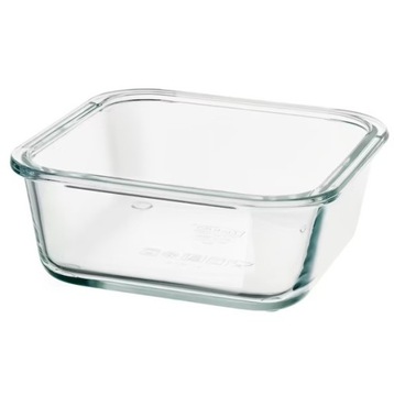 IKEA 365 POJEMNIK na żywność kwadrat szkło 600ml