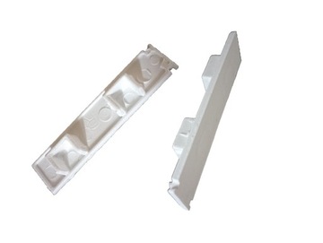 ПОТОЛОЧНЫЙ рейка для штор ДВУХ НАПРАВЛЯЮЩАЯ ПОТОЛОЧНАЯ рейка ПВХ 120см