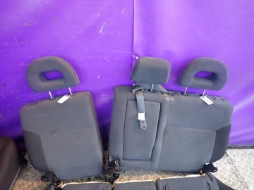 MITSUBISHI OUTLANDER I 01-08 SEDADLA KOMPLET PŘEDNÍ LEVÝ PRAVÝ ZADNÍ POHOVKA