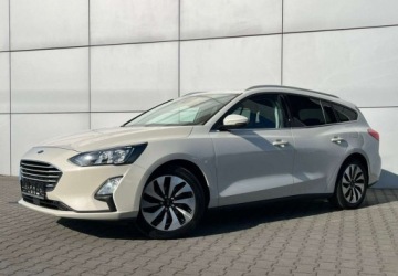 Ford Focus IV Kombi 1.5 EcoBlue 120KM 2021 Ford Focus Hak Kamera Parktronic Led Asystenci Navi Sport FV23, zdjęcie 1