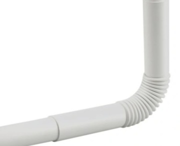 Муфта для труб RL 20 белая AKS Zielonka 1шт