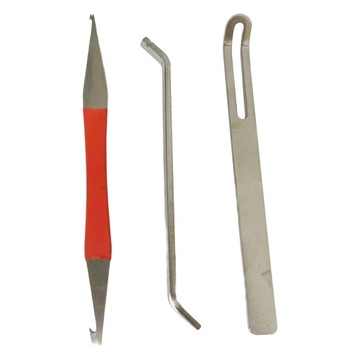 Wielofunkcyjne narzędzie do naprawy saksofonu Prosty w użyciu Trwały flet 3 częściowy