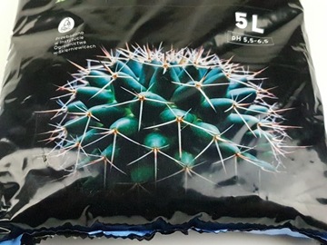 Ziemia Podłoże PREMIUM do kaktusów 5ltr