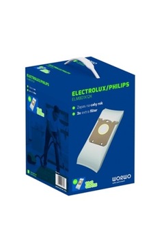 12x WORKI 3XFiltr do ELECTROLUX PHILIPS ELMB01K