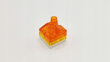 Figurka Lego Minecraft ogień płomień ognisko
