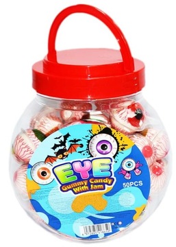 Eye Gummy Candy Żelki Oczy 50szt x 10g