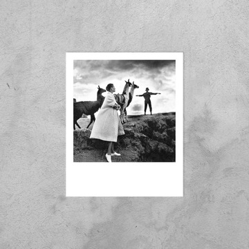 Открытка: Фрида Polaroid Art Lue Photography