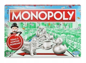 МОНОПОЛИЯ КЛАССИЧЕСКАЯ ОРИГИНАЛЬНАЯ НАСТОЛЬНАЯ ИГРА HASBRO