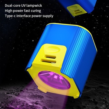Lampa utwardzająca UV Czarna lampa LED Typ C DC