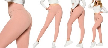 LEGGINSY PRĄŻKOWANE SPODNIE PRĄŻEK GETRY 4XL/5XL