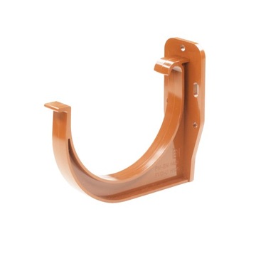 hak uchwyt do rynna rynny PCV 125mm CZARNY CZERŃ