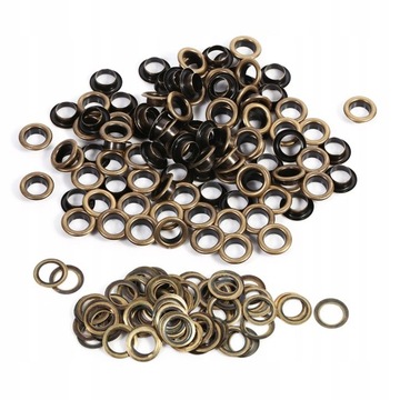 Napy zatrzaski metalowe kaletnicze 10mm 100 szt.