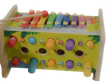 ДЕРЕВЯННЫЙ СОРТИРОВОЧНЫЙ КУБИК КУЛМЕР ИГРА-ГОЛОВОЛОМКА БЛОКИ МОНТЕССОРИ СОУ