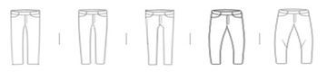 2022 Summer Men Wide Crotch Harem Pants Male Cropp