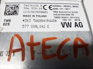 SEAT ATECA / TARRACO AIRBAG KOLENA